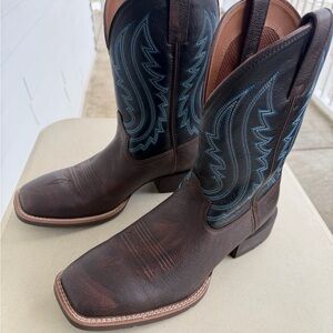 ARIAT MEN'S SPORT BIG COUNTRY WESTERN PERFORMANCE BOOTS - BROAD SQUARE TOE 11EE